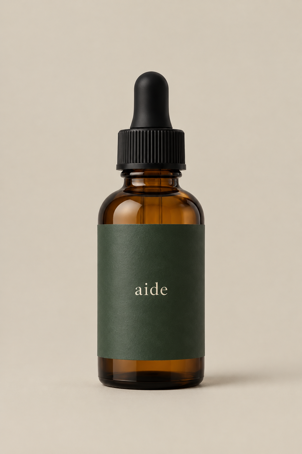 Aide GHK-Cu peptide serum dropper bottle